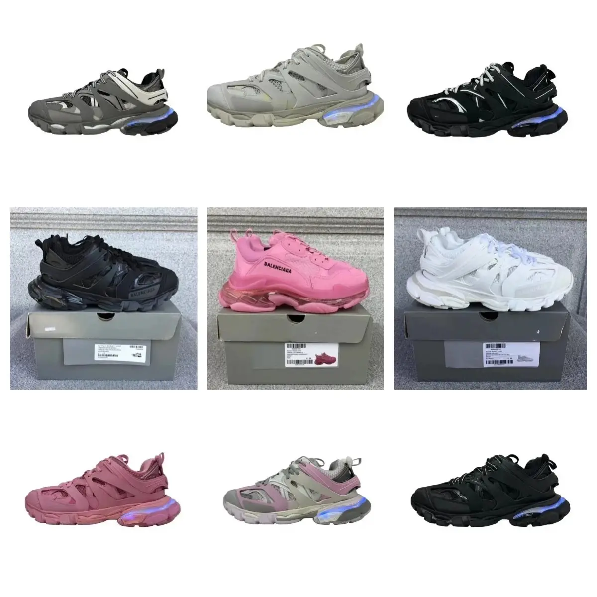 Balenciaga Track LED