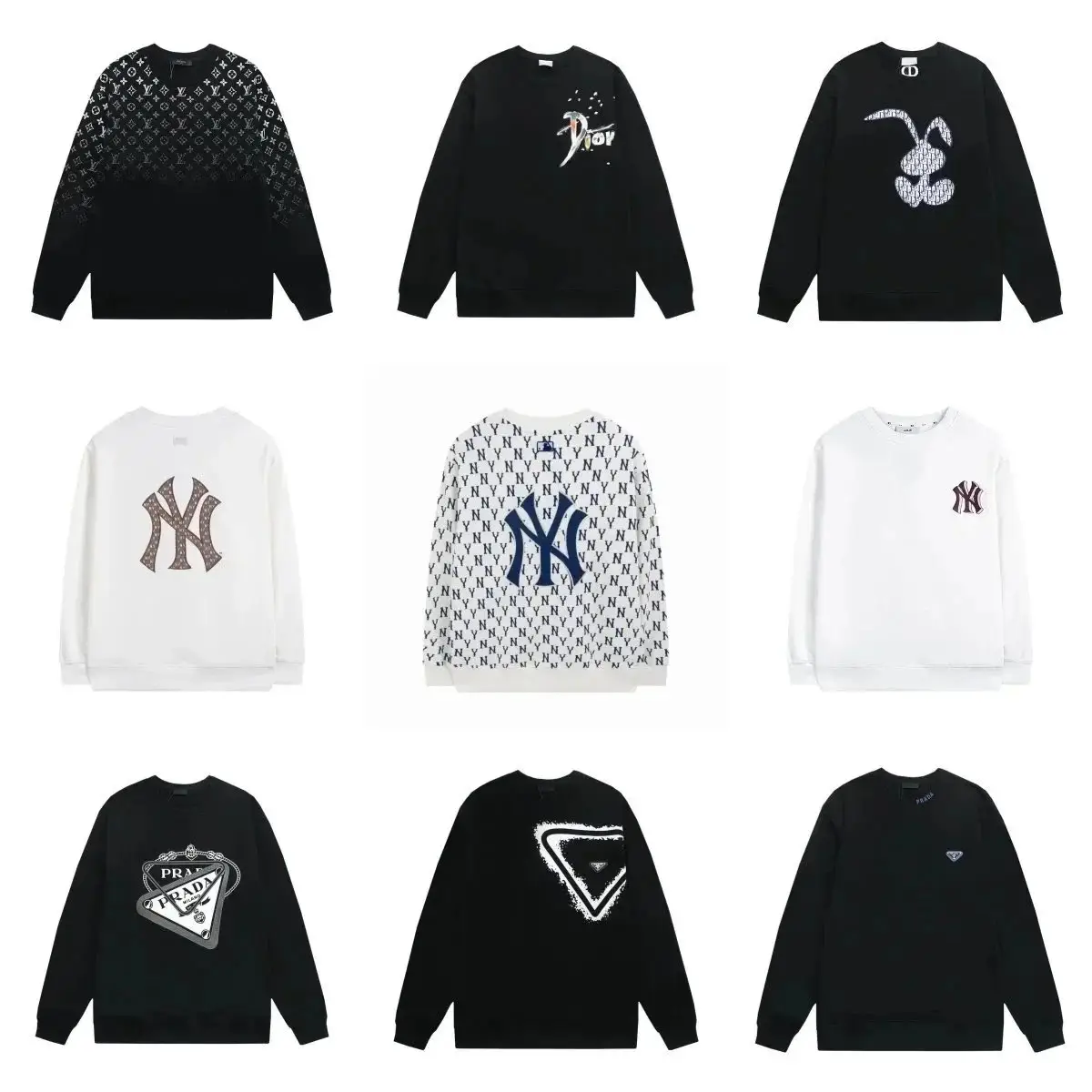 Crew Neck Sweatshirt (40 Styles)