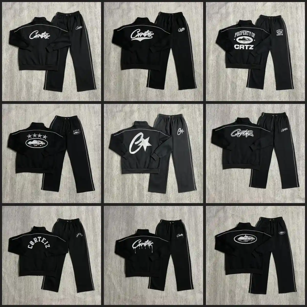 Corteiz Jacket Pants Suit Set (40 Styles)