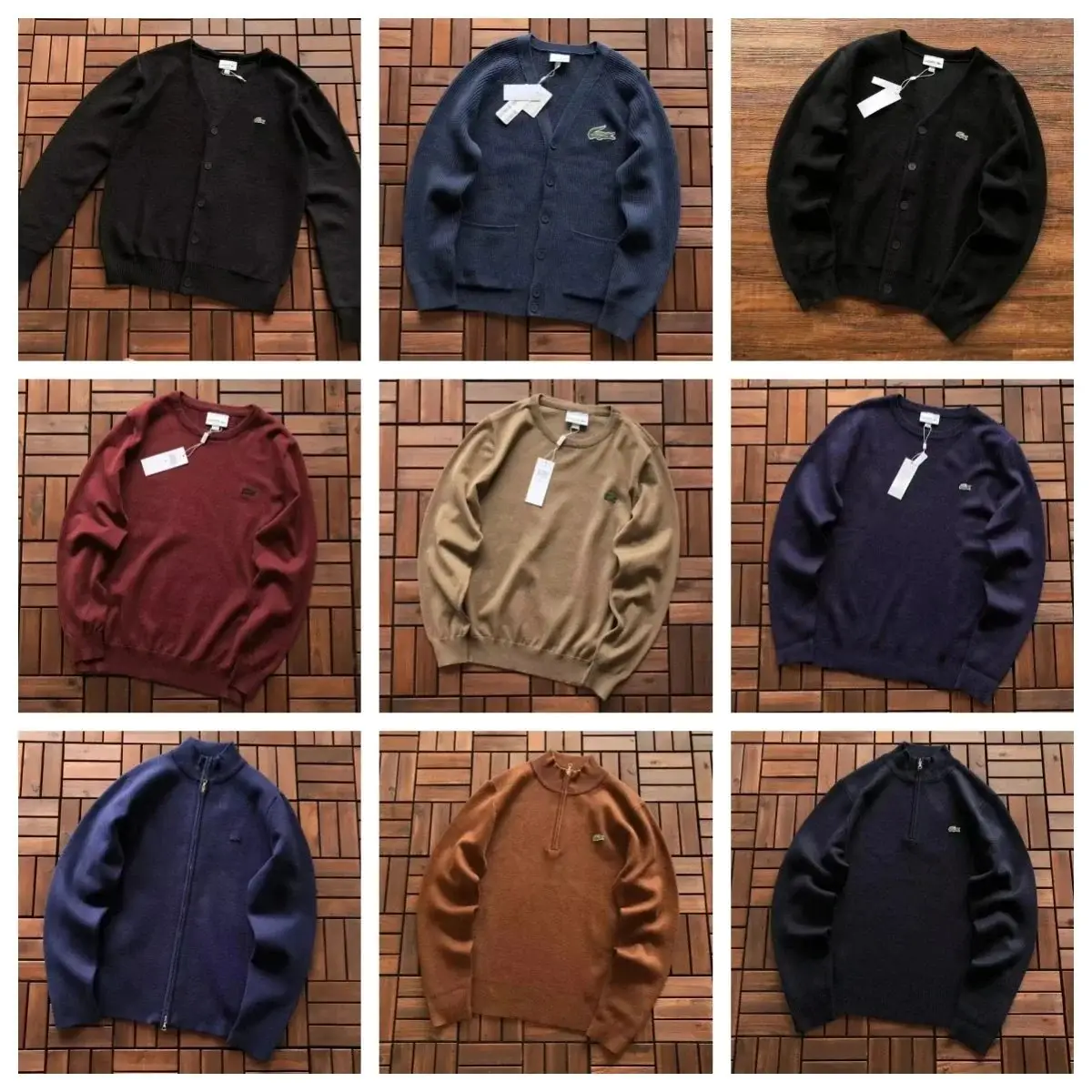 Lacoste High-quality sweaters (15 styles)