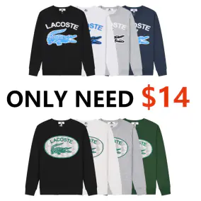 Lacoste Crocodile Sweatshirt [15 styles]