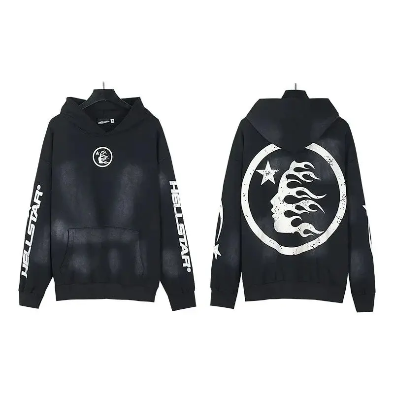 HELLSTAR Flame Moon Hoodie [34 styles]