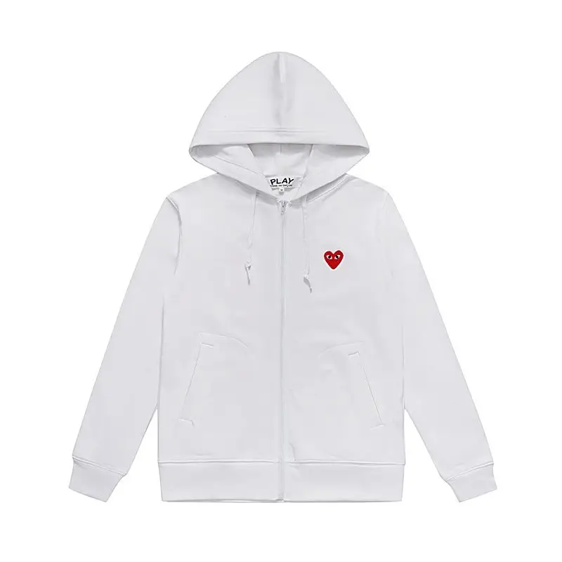 Comme des Gar?ons PLAY Heart Logo Zip-Up Hoodie [8 styles]