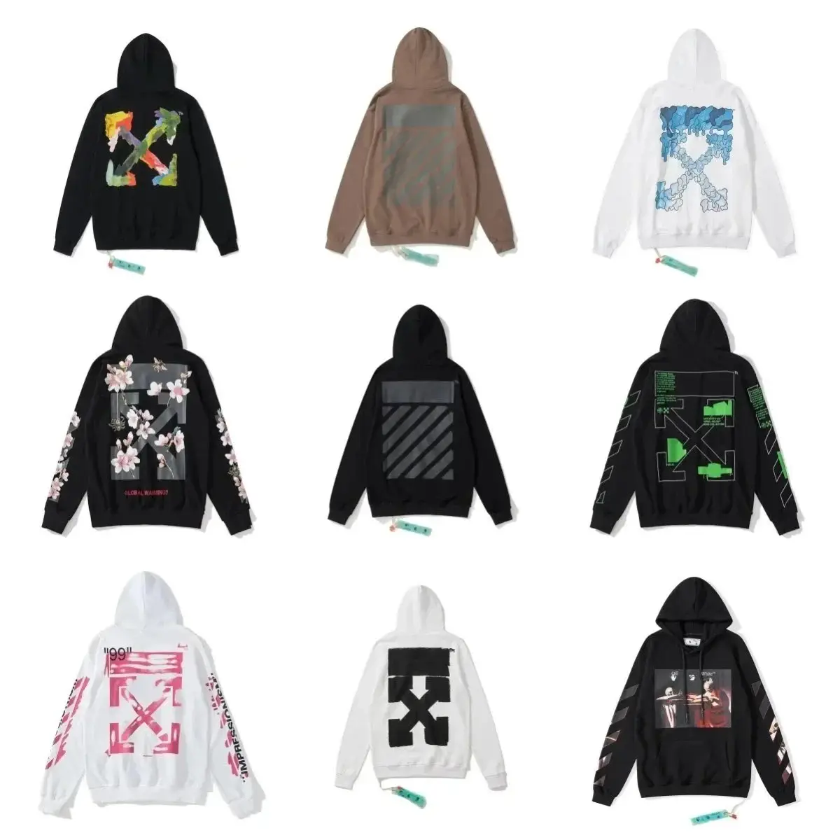 Off-White Diagonal Arrow Hoodie