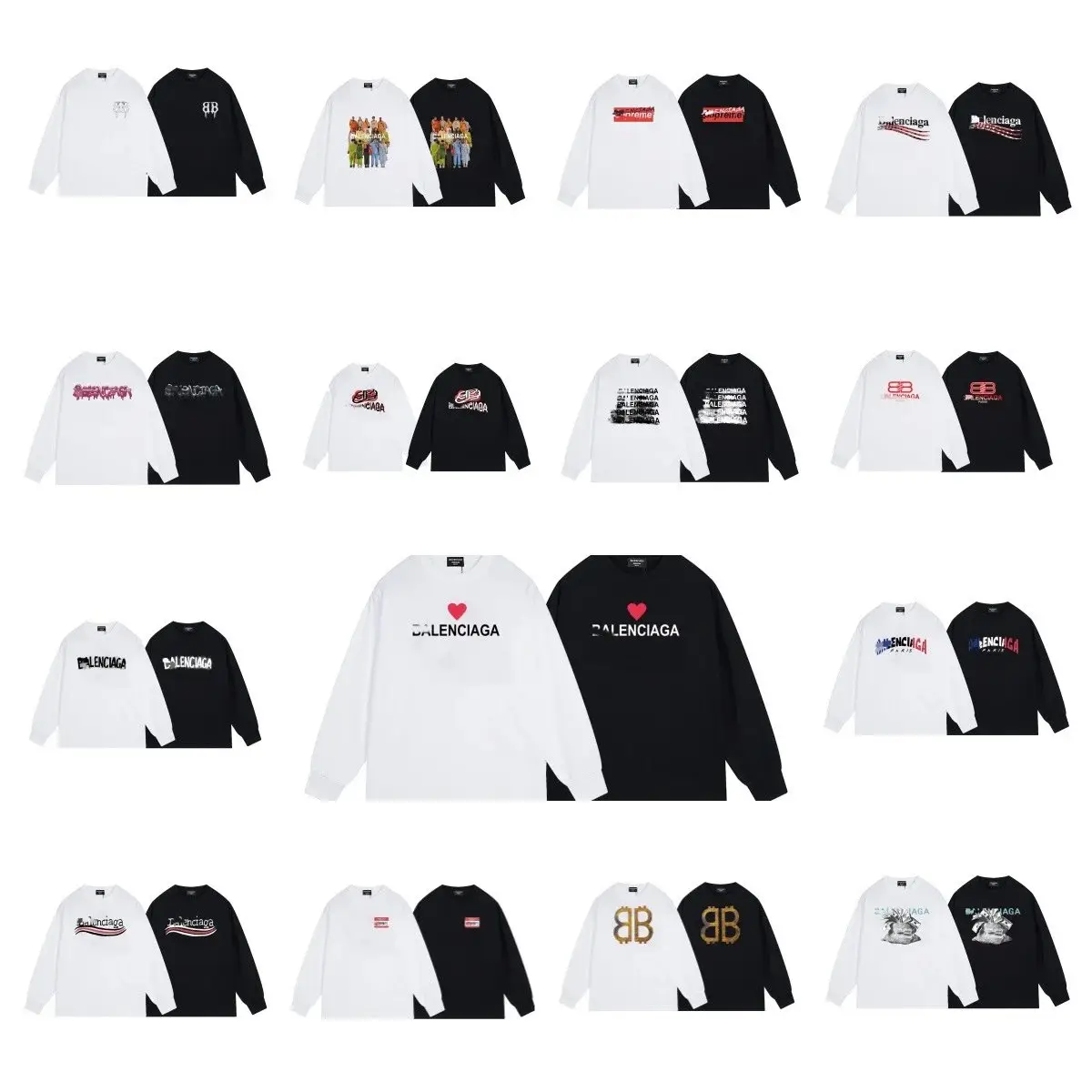 Balenciaga Crew Neck Sweatshirt