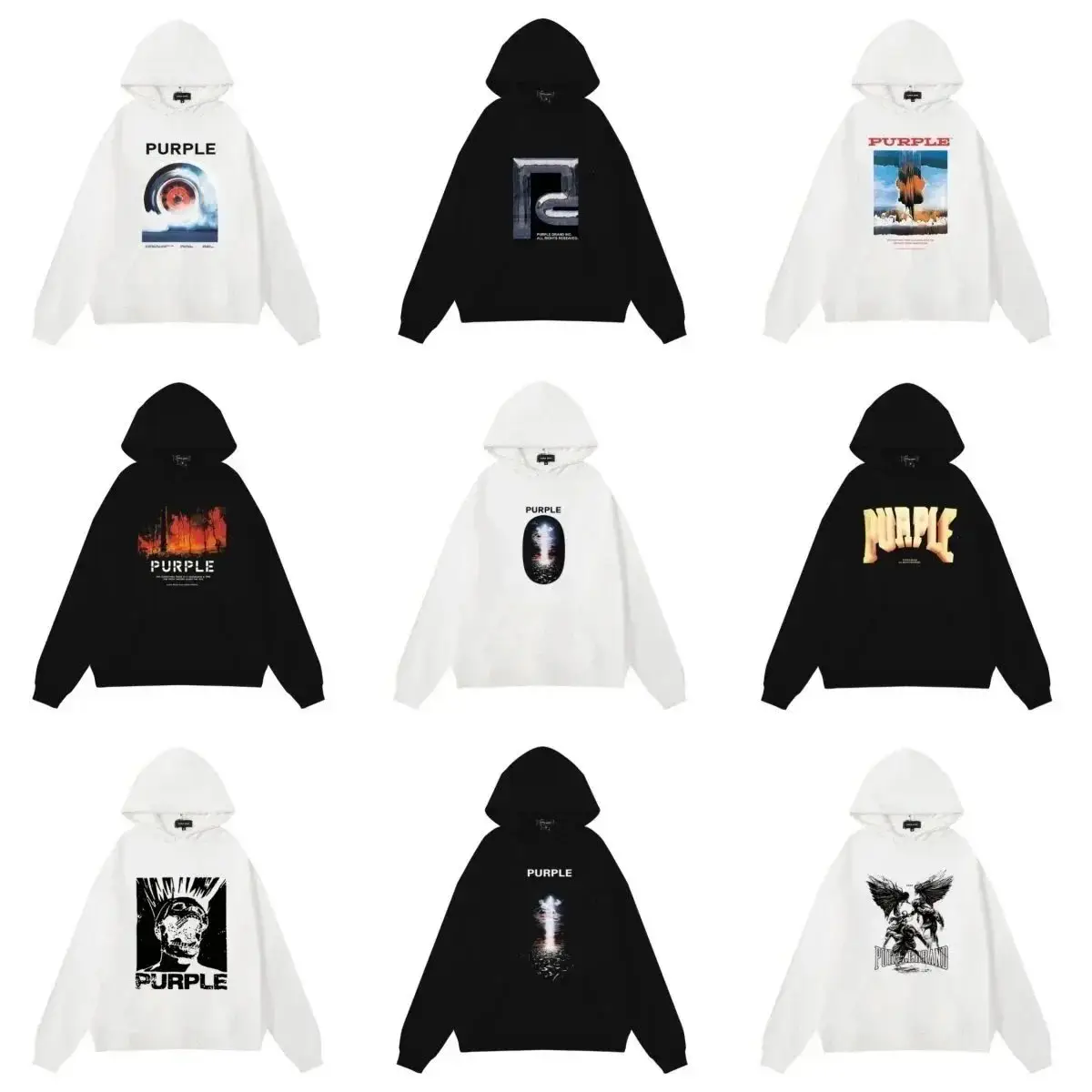 Purple Hoodie [9 Designs]