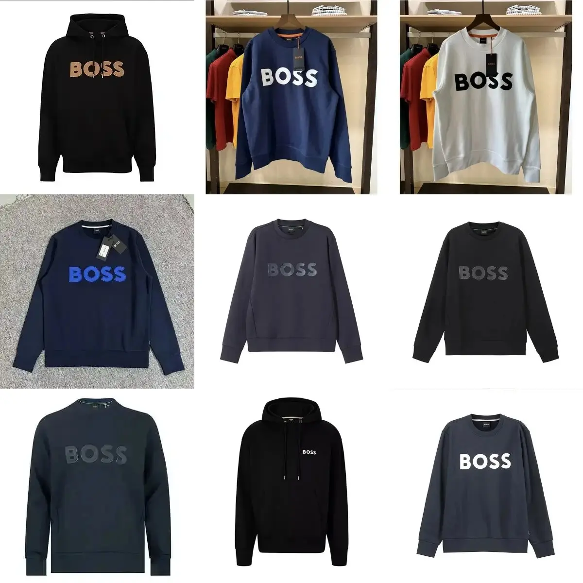 BOSS Logo Hoodies & Sweatshirts