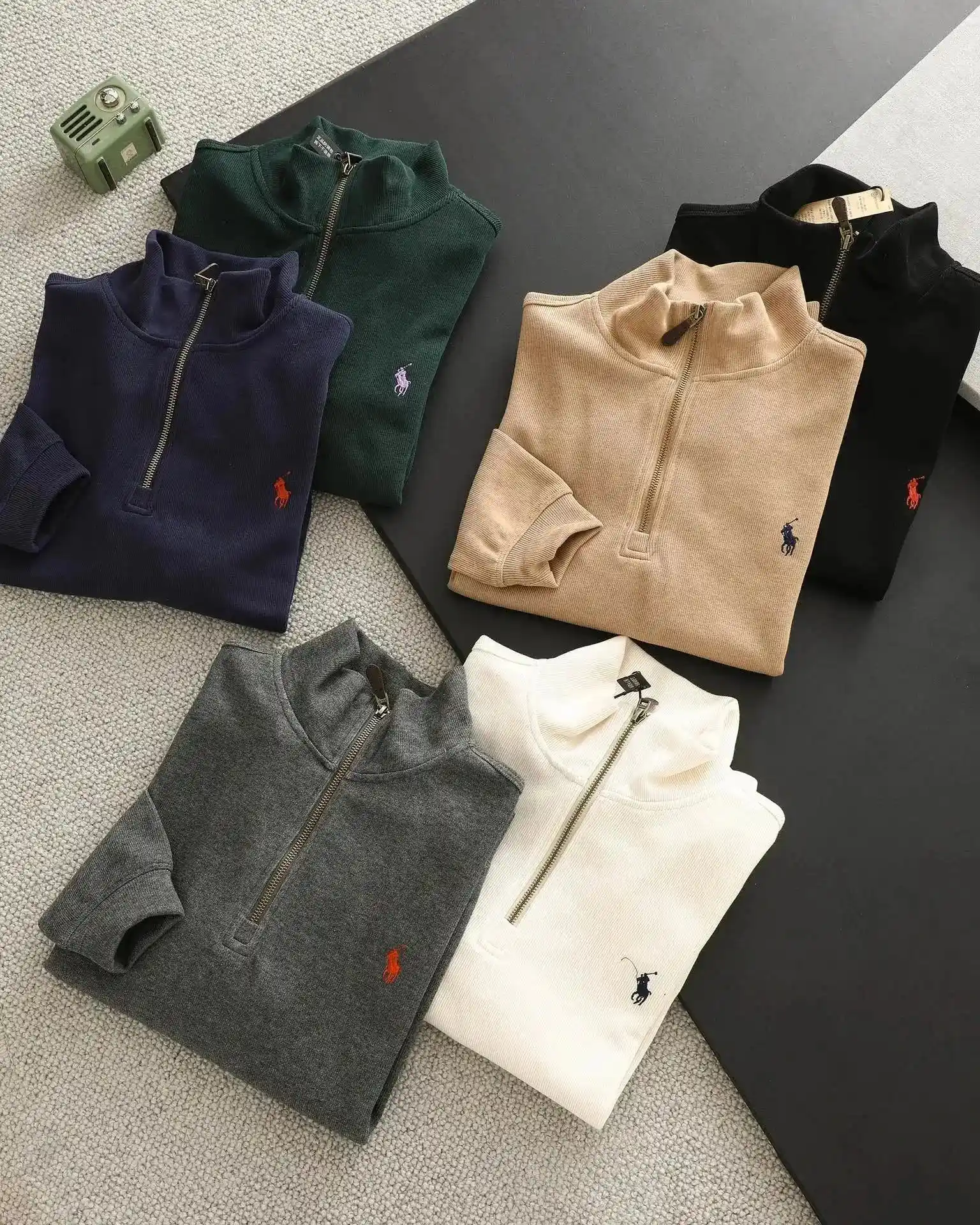 polo Zipper sweater