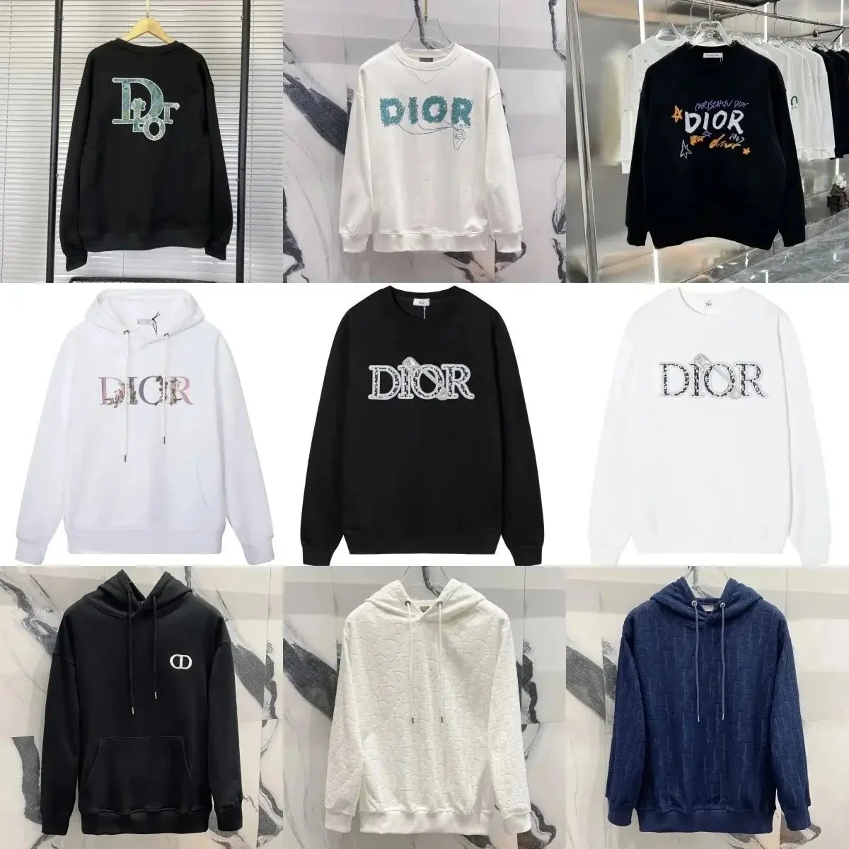 Dior Oblique Hoodies and Sweaters
