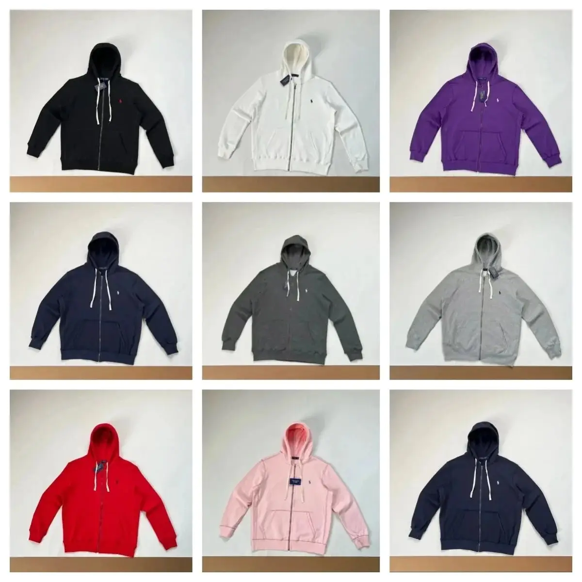 Ralph Lauren Polo Fleece Hoodie [8 styles]