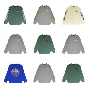 AMIRI Long Sleeve Sweatshirt for Men and Women [Multiple Designs]