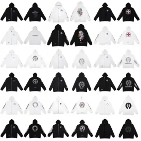 Chrome Hearts Zip-Up Hoodie