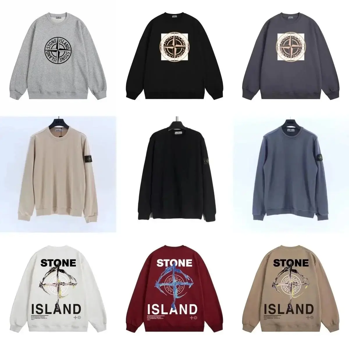 Stone Island Compass Badge Sweatshirt
