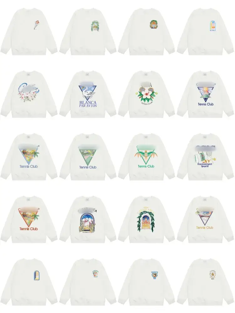 Casablanca Tennis Club Hoodie [Multiple Designs]