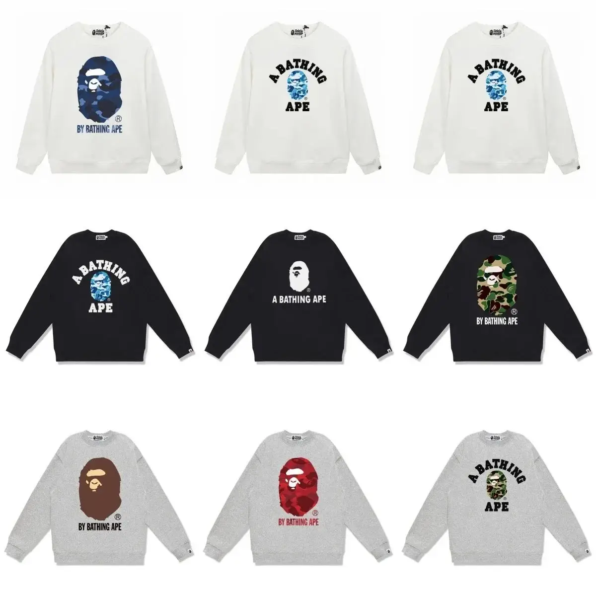 A Bathing Ape 1st Camo Big Ape Head Hoodie