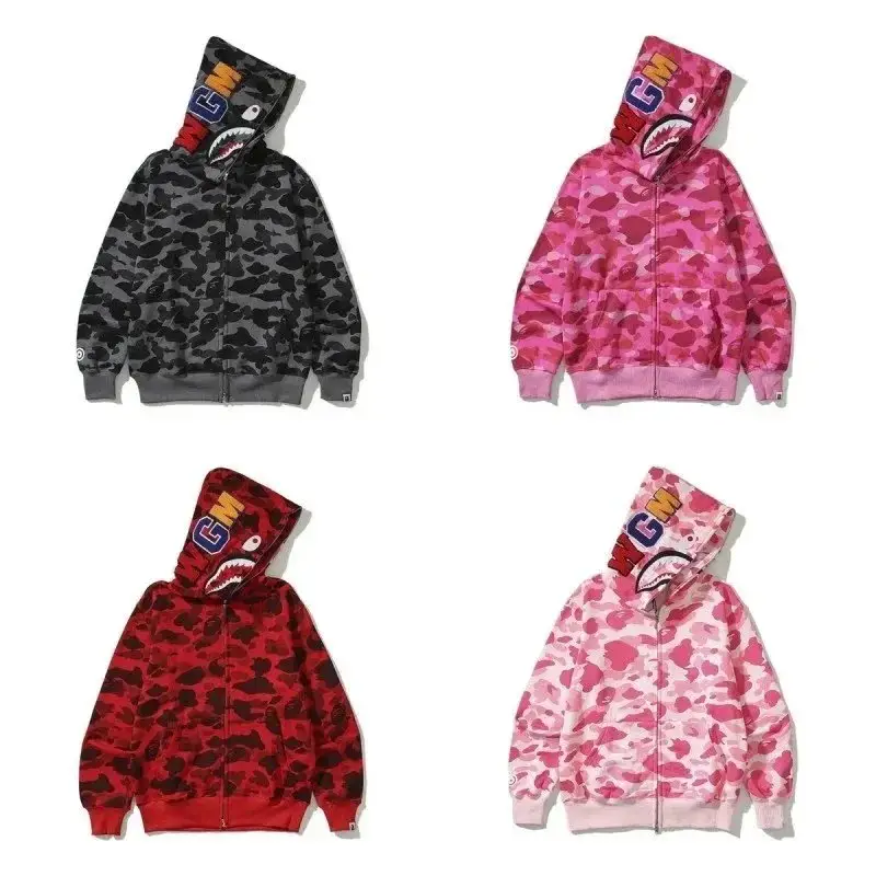 A BATHING APE Shark Hoodie [8 styles]
