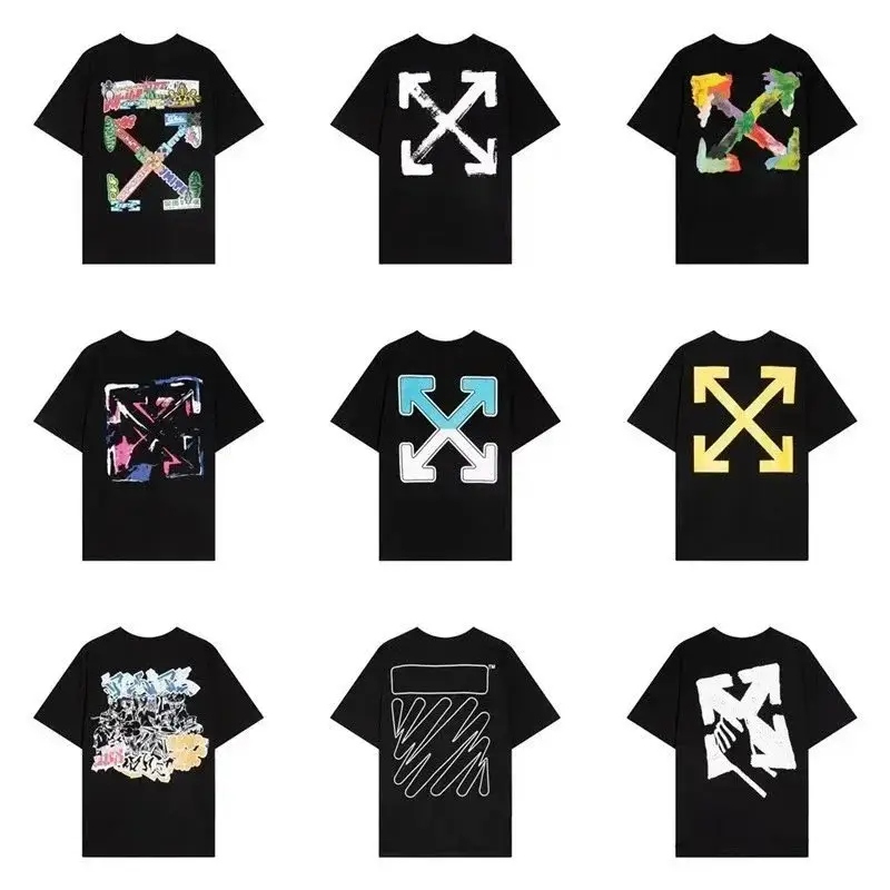 Off-White Printed Cotton T-Shirt