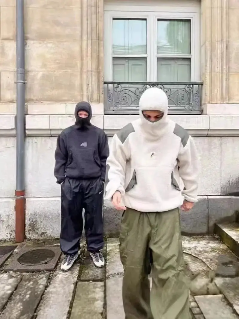 Off-White Hooded Pullover Sweatshirt [2 styles]