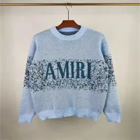 AMIRI Speckled Knit Sweater [15 styles]