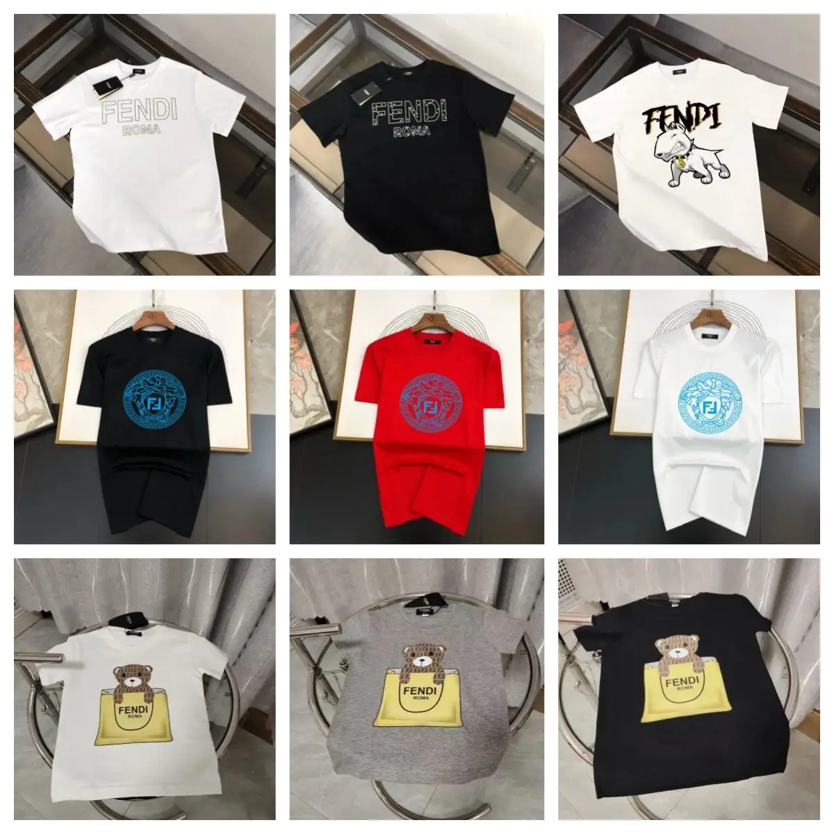 FENDI Roma Teddy Bear T-Shirt [39+ styles]