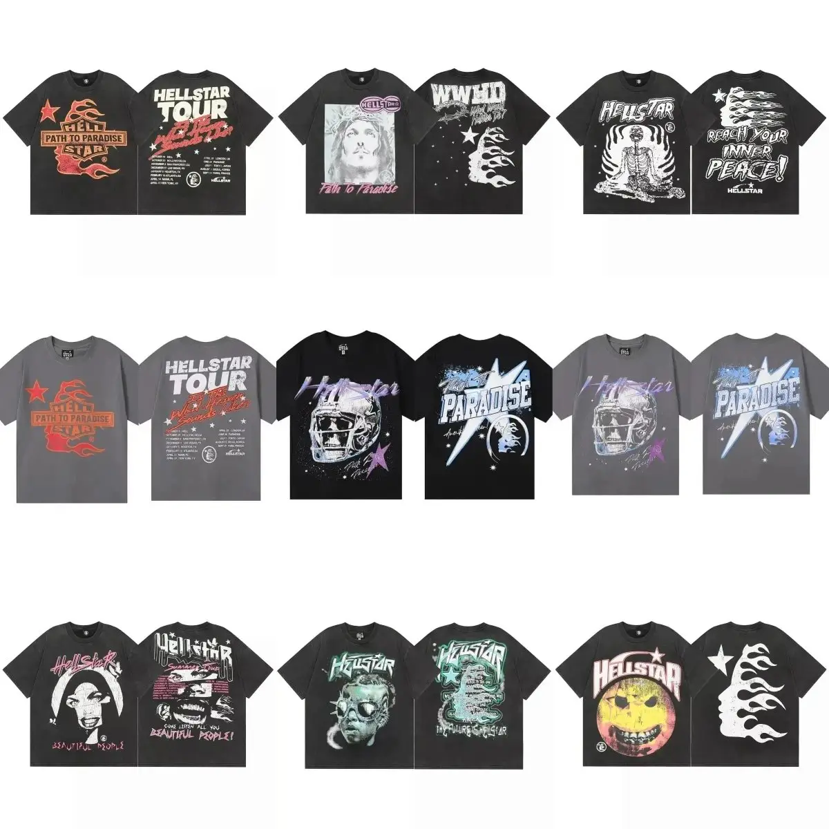 HELLSTAR Path to Paradise Tour T-Shirt