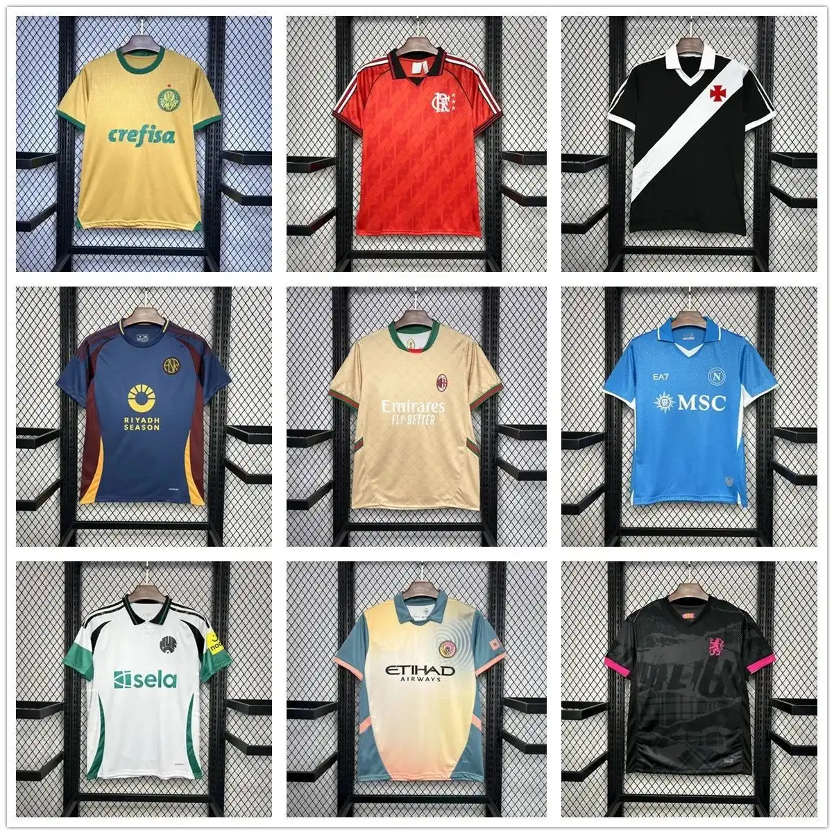 2024-2025 Soccer Jerseys Collection Range 41 to 80