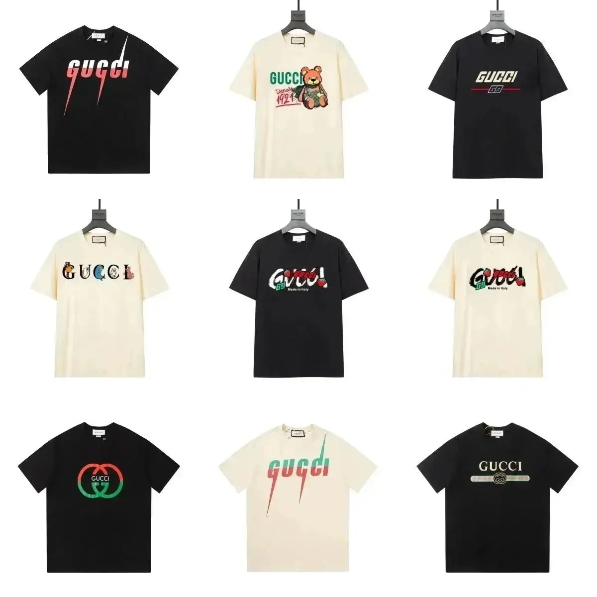 Gucci Short-Sleeve T-Shirt - 40 Styles