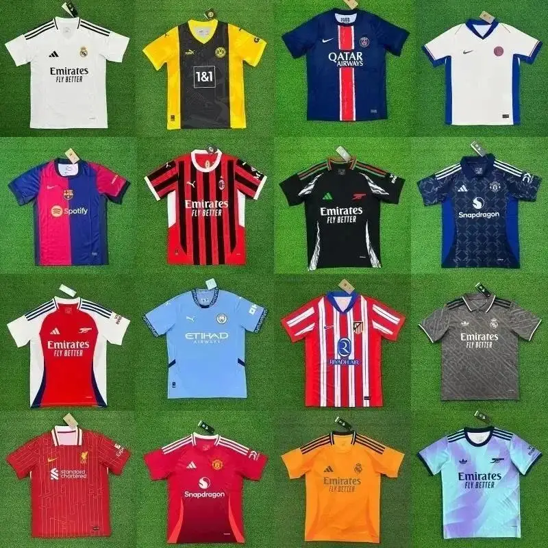 European club 24-25 football jerseys