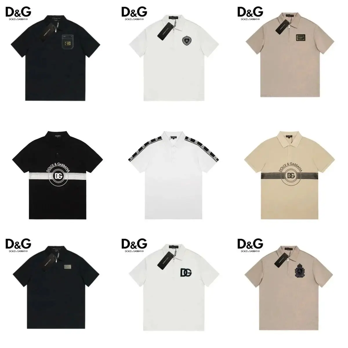 DOLC . GABBANA Polo (40 Styles)