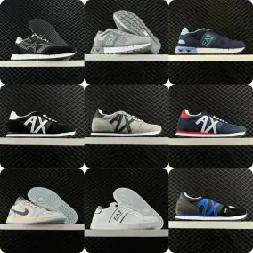 Emporio Armani EA7 Low-Top Sneakers - Shock-Absorbing