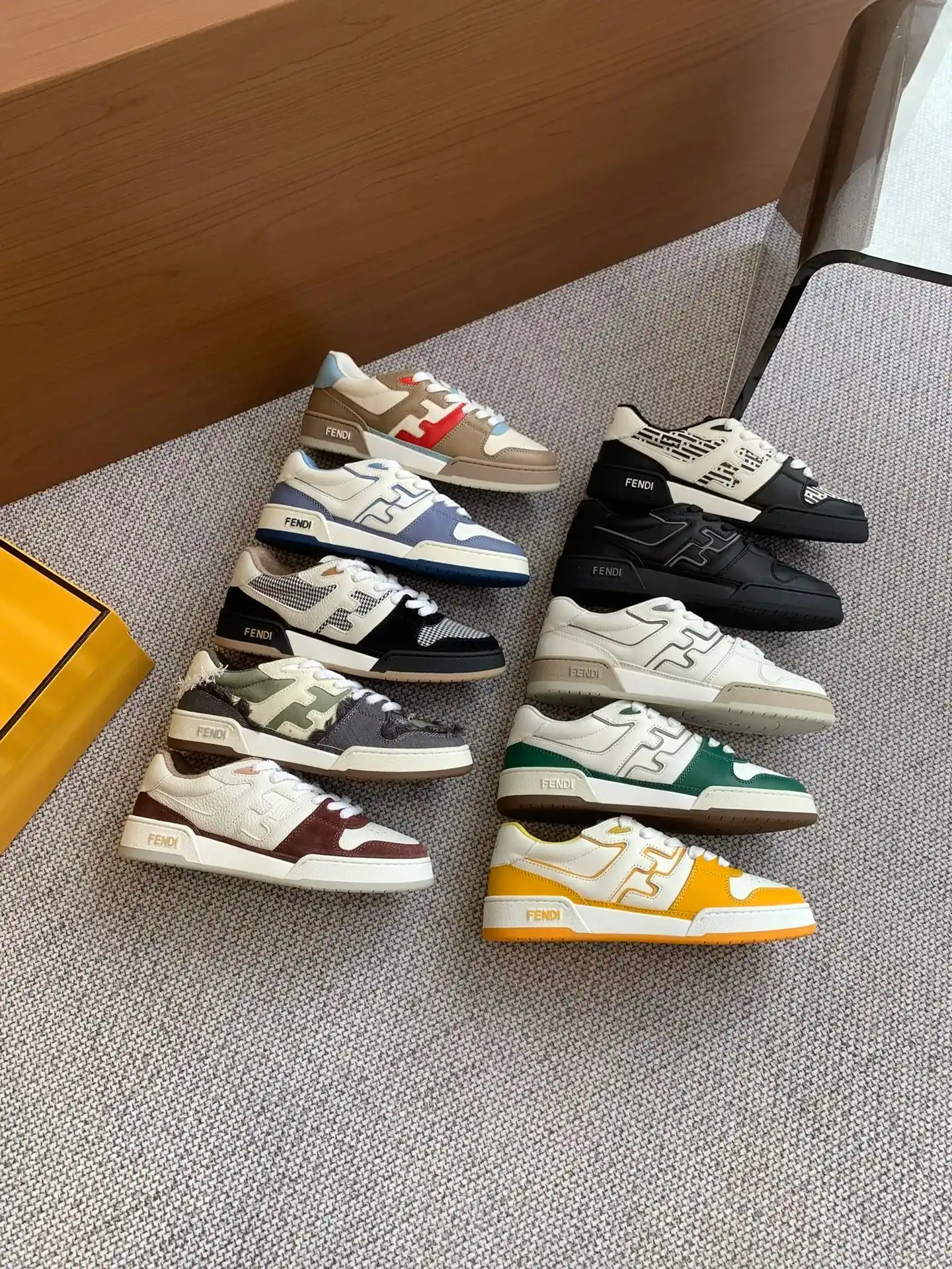 Fendi Match Sneakers