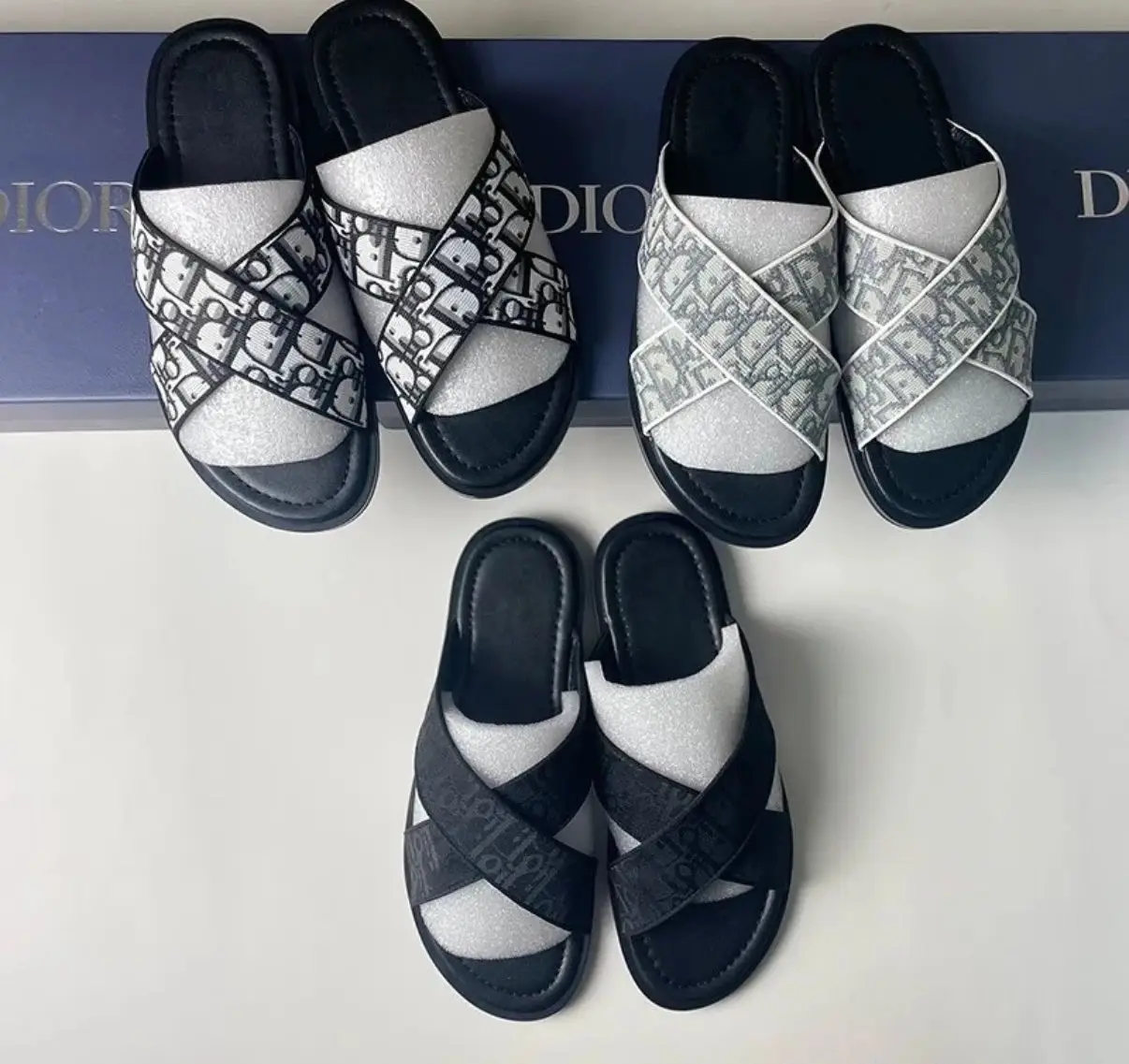 Oblique Slippers