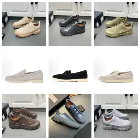 Loro plana loafers