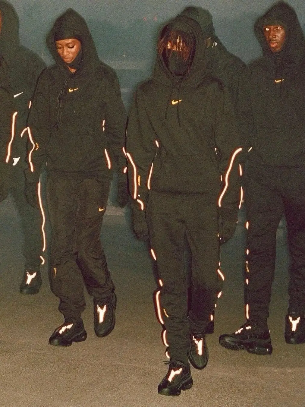 Nike Reflective Strips Hoodie & Pants Set