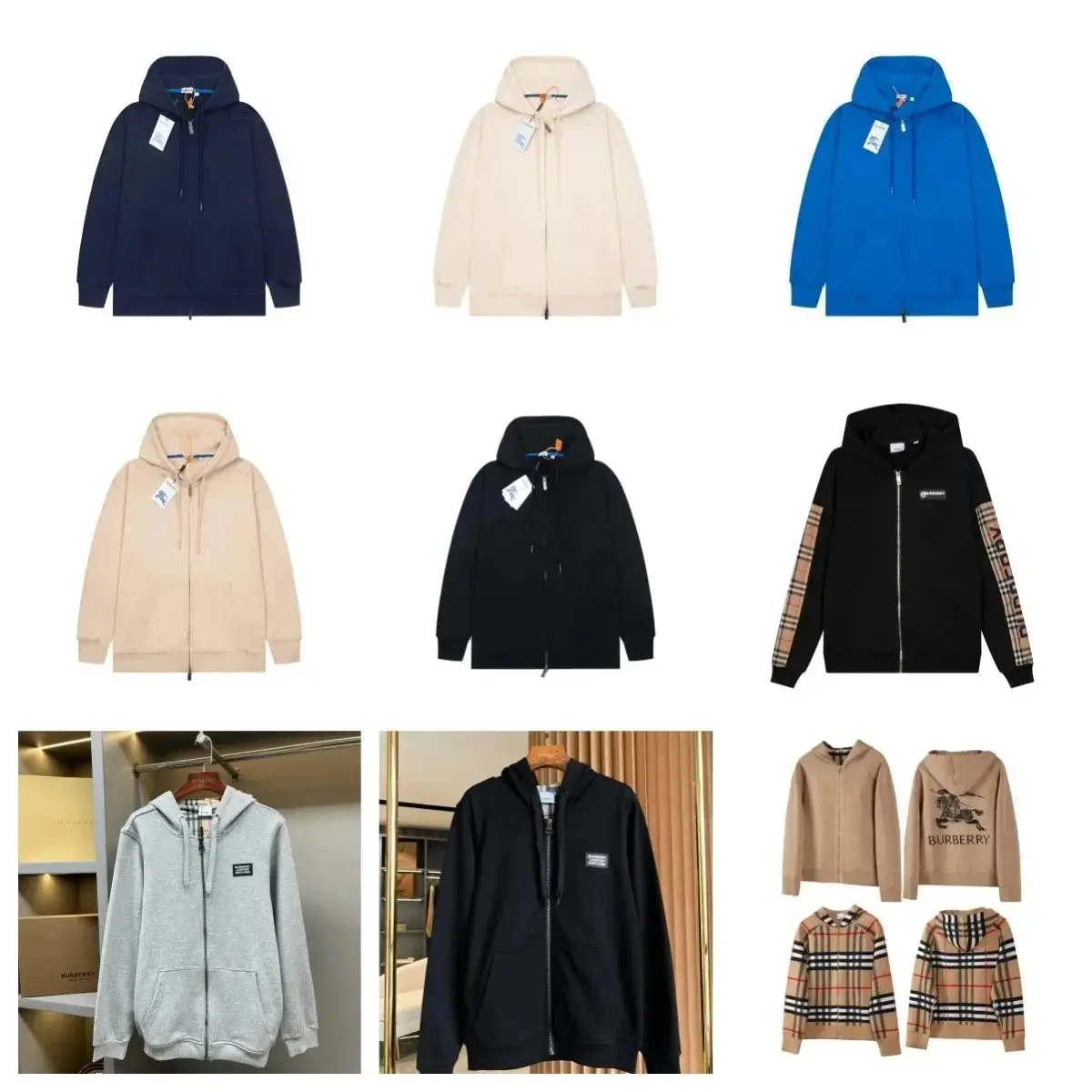 Burberry Hoodie - 12 Colors