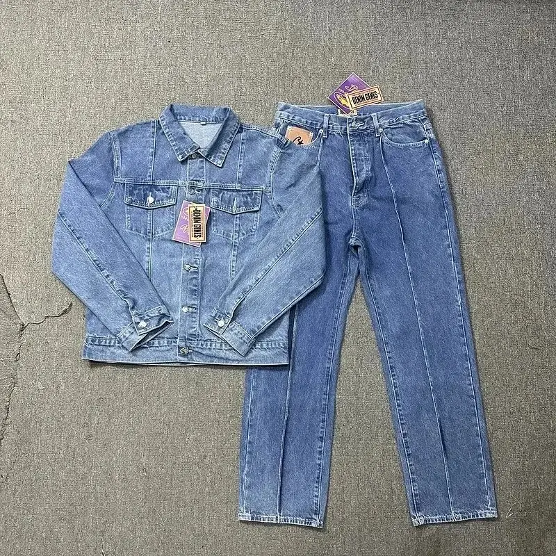 Corteiz Denim Jacket & Jeans Set [16 styles]