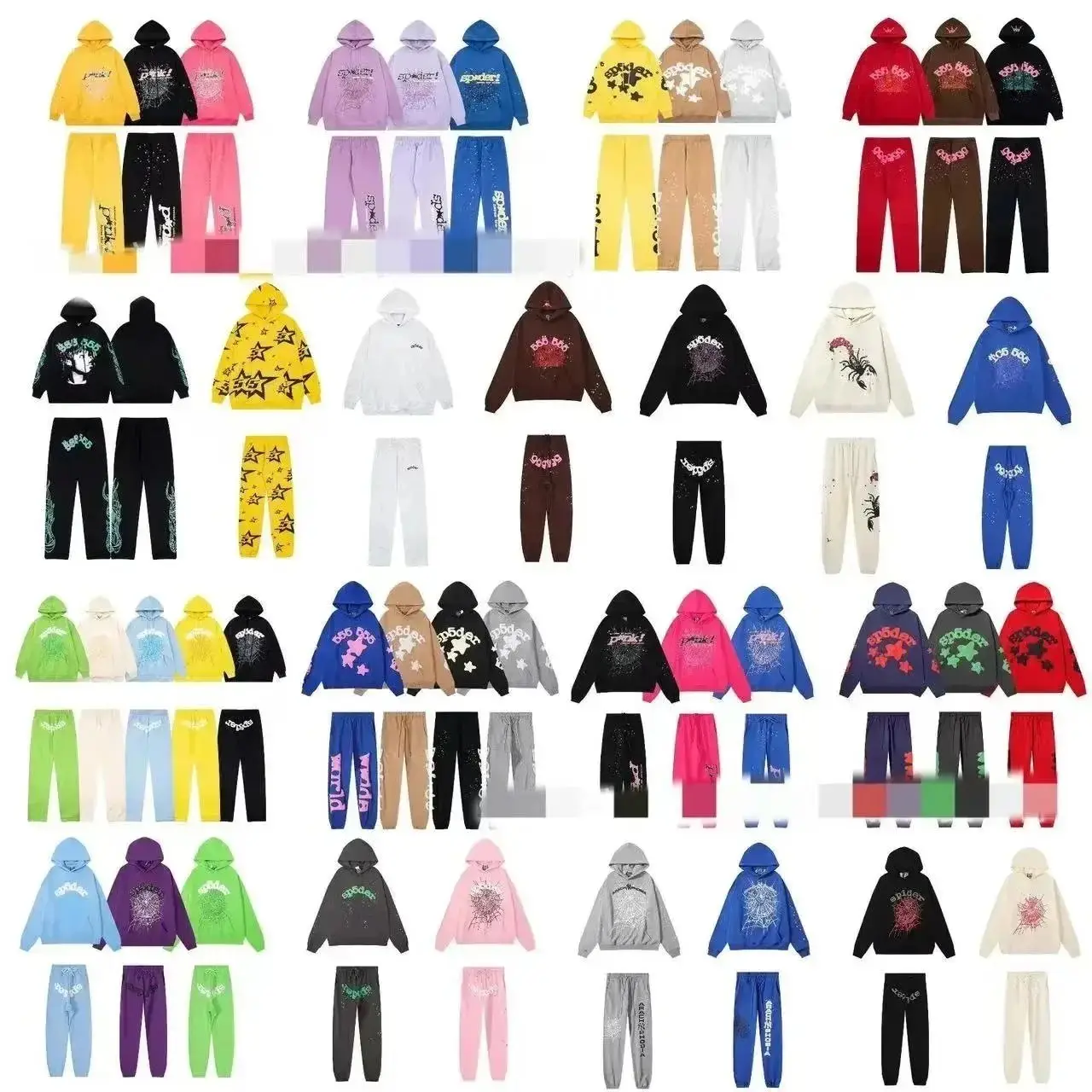 Hoodies & Sweatpants Sets [26 styles]