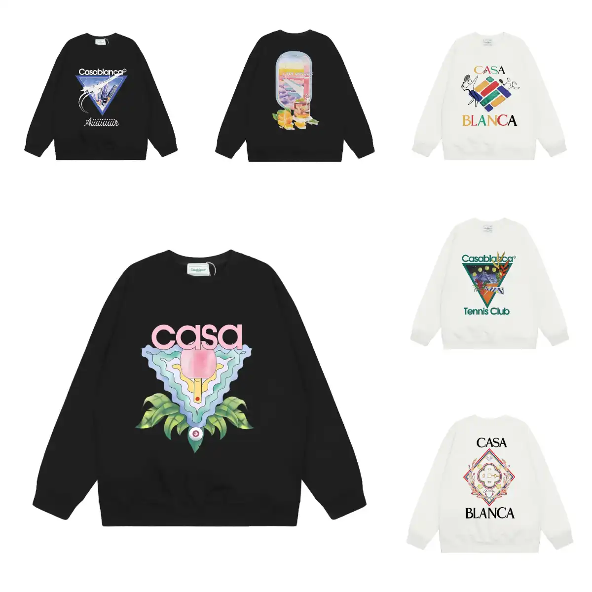 Casablanca Graphic Sweatshirts [Multiple Designs]