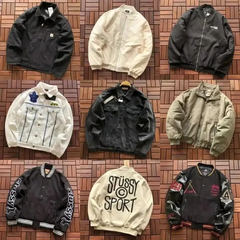 Stussy Sport Bomber Jacket / Denim Jacket / Coach Jacket [9 Styles]
