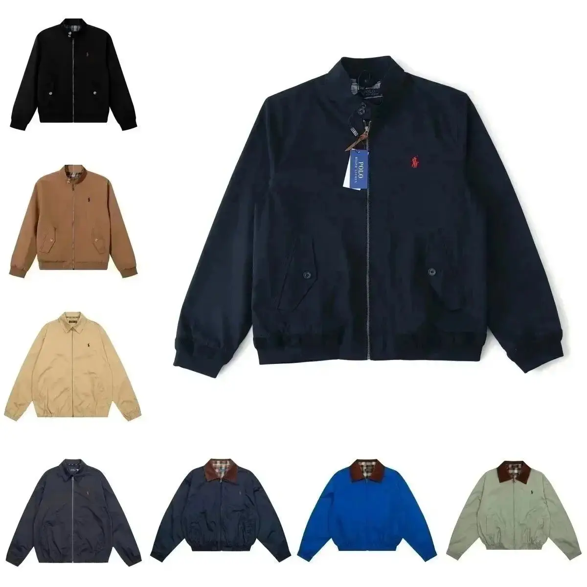 Ralph Lauren Bomber Jacket [Multiple Colors Available]
