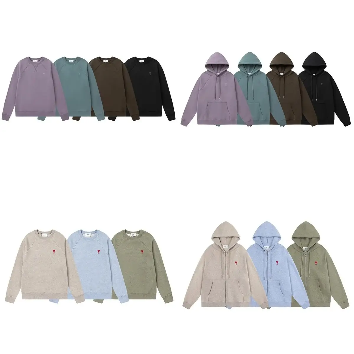 AMIRI Crew neck hooded sweatshirt