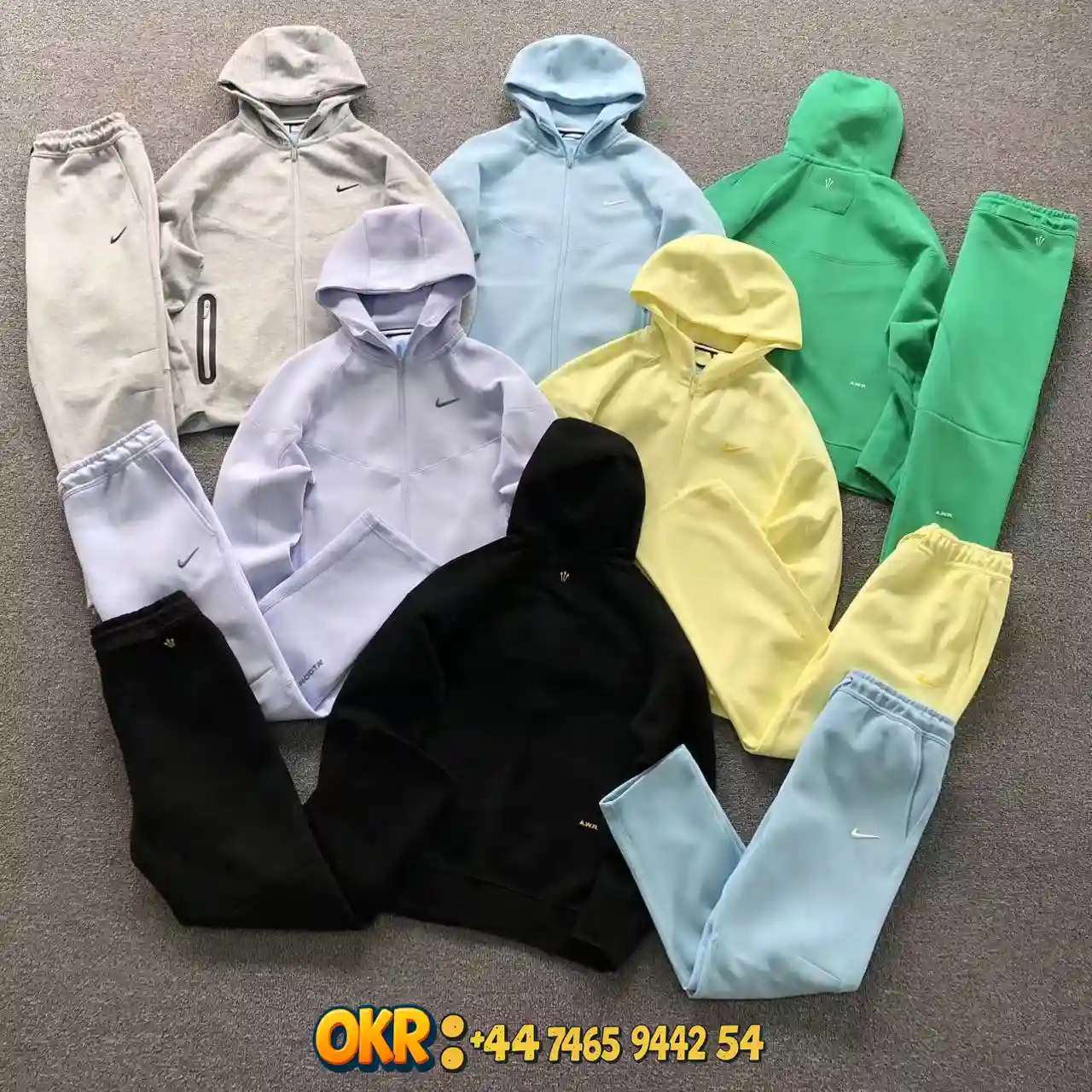 Nike W2C Hoodie and Jogger Set [6 Colors Available]