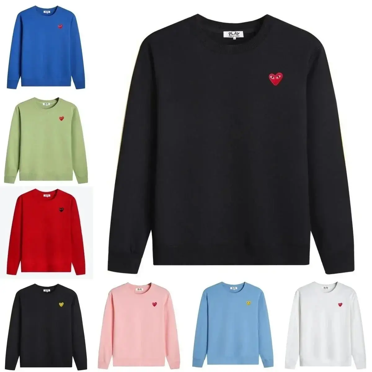 Comme des Gar?ons PLAY Heart Sweater [14 styles]