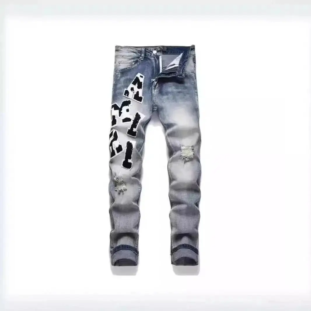 AMIRI Graffiti Print Distressed Jeans [12 styles]