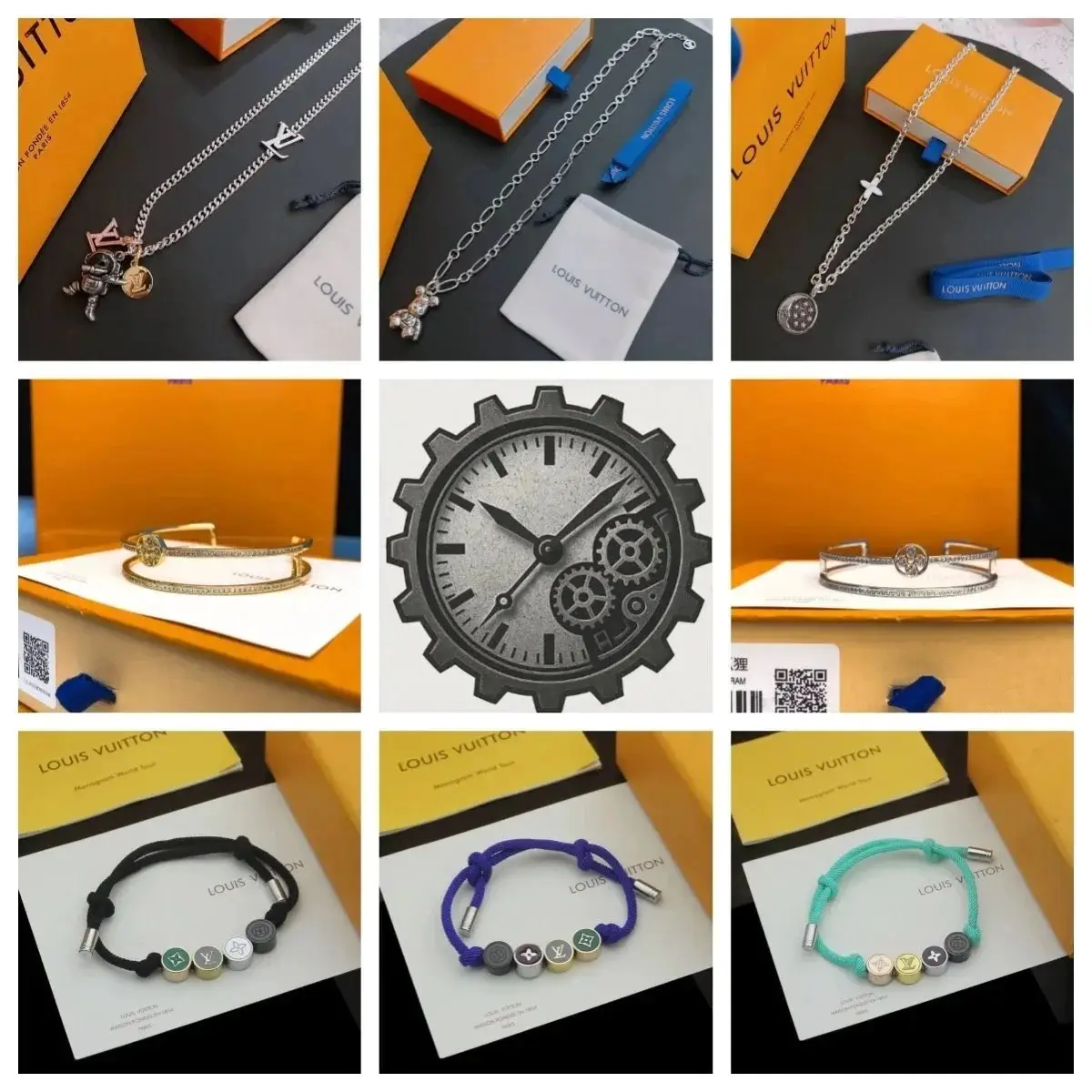Louis Vuitton World Tour Necklace/Bracelet [40 styles]