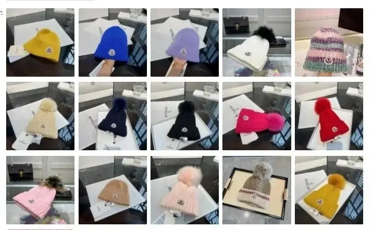 Moncler Beanie - 36 Styles