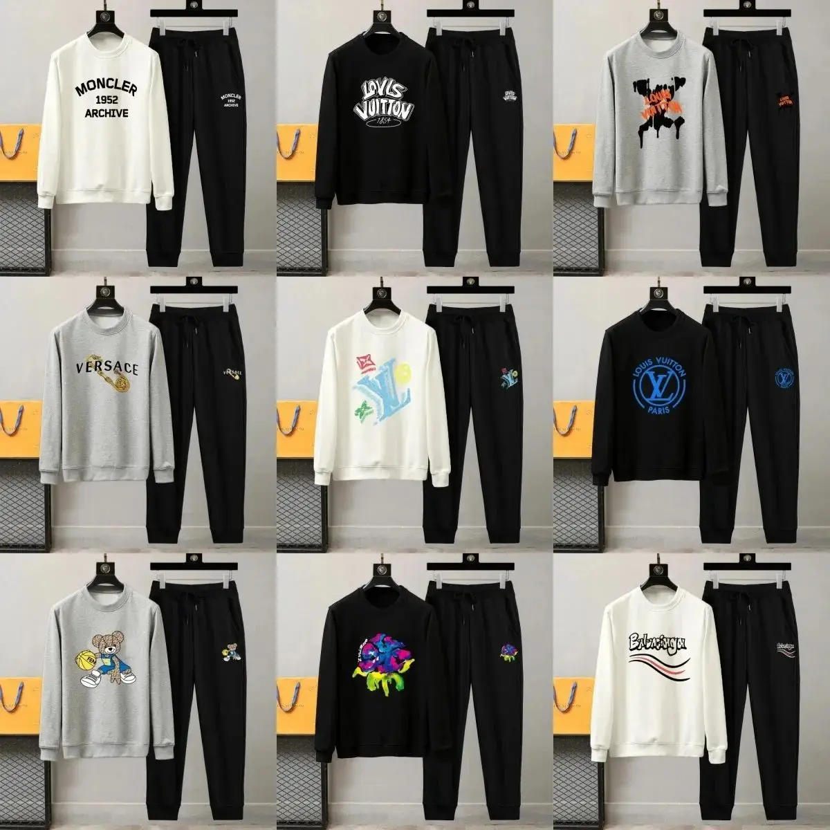 Casual Warm Hoodie Suit Set