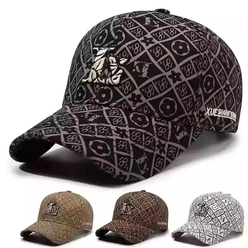 LV Monogram Canvas Baseball Cap [4 styles]
