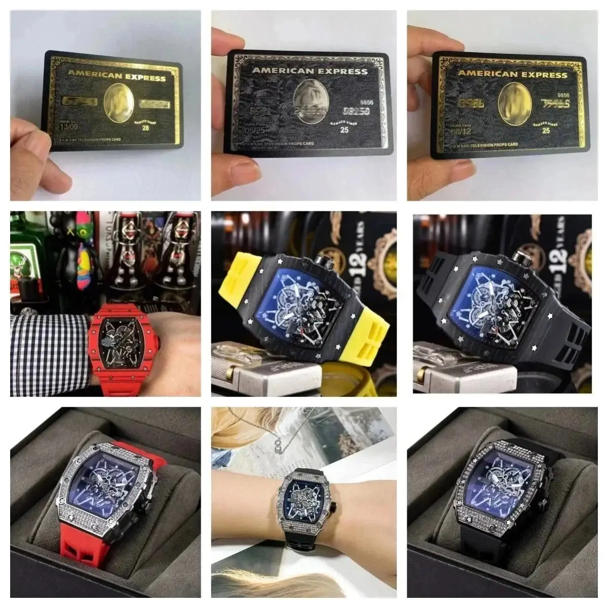 Richard Mille Watch (+12 styles)