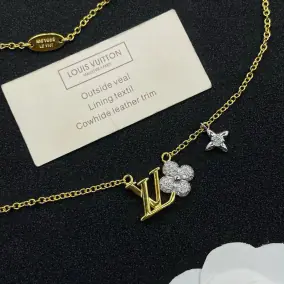 Louis Vuitton Flower Charm Necklace